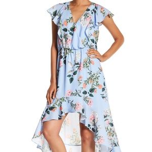 NWT Parker Floral High/Low Dress